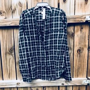 Calvin Klein Jeans Zippered - Pocket Plaid shirt